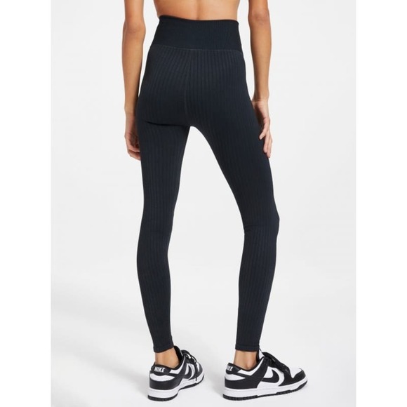 NWT Good American WIDE RIB SHINE CLEAN SEAMLESS LEGGINGS S/M - Picture 2 of 7